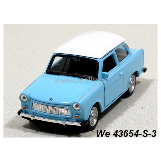 Welly 1:34-39 Trabant 601 (blue/white) - code Welly 43654S