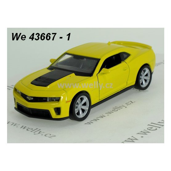 Welly 1:34-39 Chevrolet Camaro ZL1 (yellow) - code Welly 43667, modely aut