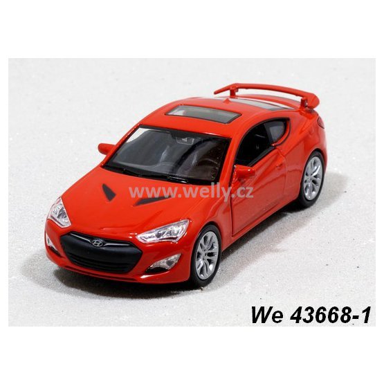 Welly 1:34-39 Hyundai Genesis II Coupe (red) - code Welly 43668