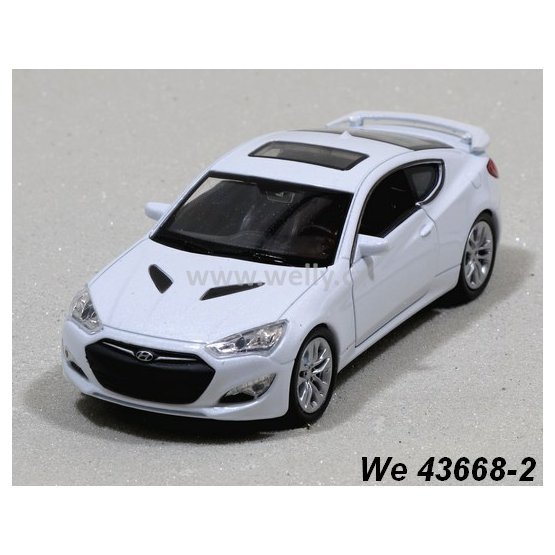Welly 1:34-39 Hyundai Genesis II Coupe (white) - code Welly 43668, modely aut