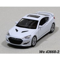 Welly 1:34-39 Hyundai Genesis II Coupe (white) - code Welly 43668, ukončena výroba