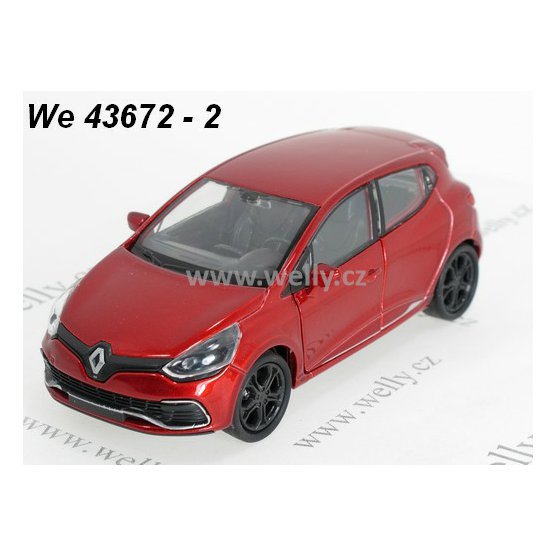 Welly 1:34-39 Renault Clio RS (red) - code Welly 43672