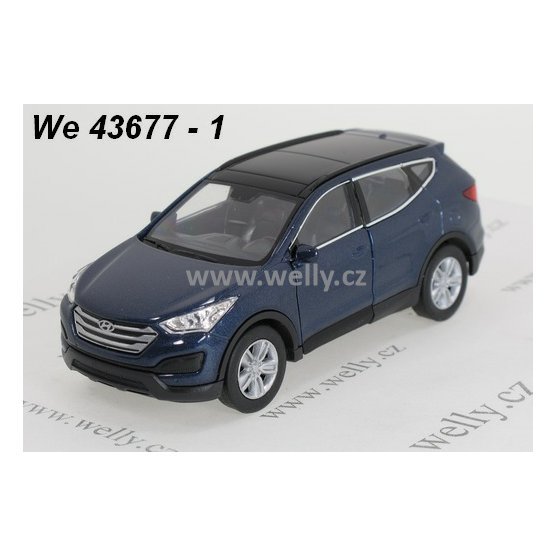Welly 1:34-39 Hyundai SantaFe (blue) - code Welly 43677, modely aut