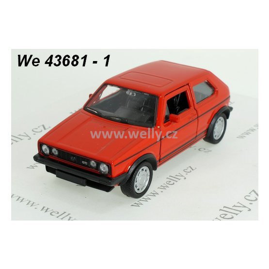 Welly 1:34-39 Volkswagen Golf I GTI (red) - code Welly 43681,
