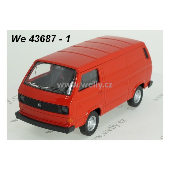 Welly 1:34-39 Volkswagen T 3 Van (red) - code Welly 43687