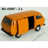 Welly Volkswagen T 3 Van (orange) - code Welly 43687 , modely aut
