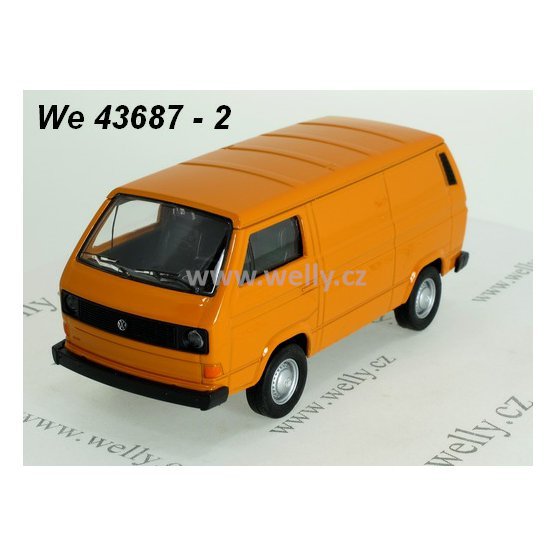 Welly 1:34-39 Volkswagen T 3 Van (orange) - code Welly 43687 , modely aut