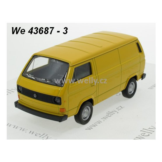 Welly 1:34-39 Volkswagen T 3 Van (yellow) - code Welly 43687