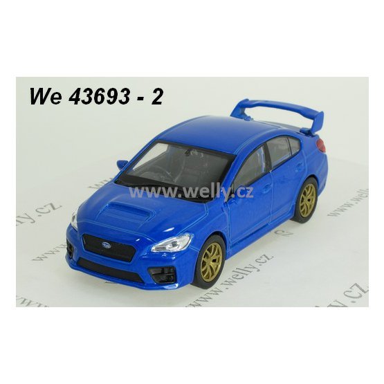 Welly 1:34-39 Subaru Impreza WRX STi (blue) - code Welly 43693