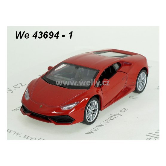 Welly 1:34-39 Lamborghini Huracan LP 610-4 (red) - code Welly 43694, modely aut