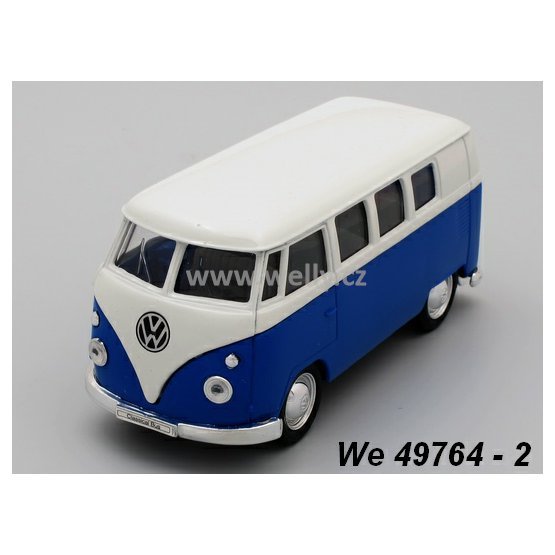 Welly 1:34-39 Volkswagen ´62 Classical Bus (blue) - code Welly 49764