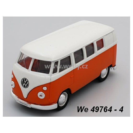 Welly 1:34-39 Volkswagen ´62 Classical Bus (orange) - code Welly 49764