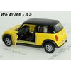 Welly Mini Cooper (yellow/black) - code Welly 49766