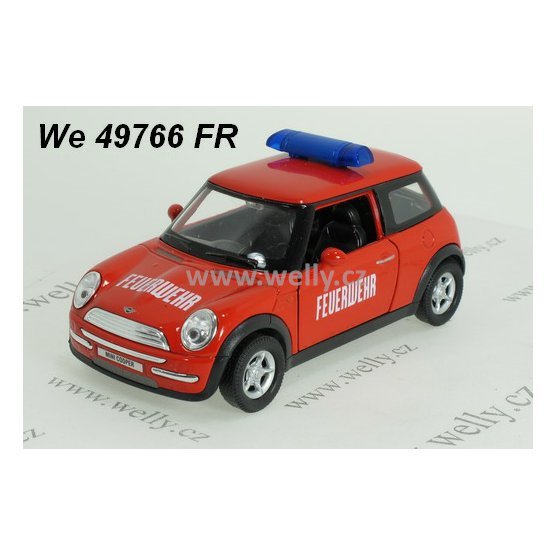 Welly 1:34-39 Mini Cooper (Feuerwehr) - code Welly 49766FR, modely aut