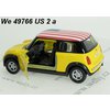 Welly Mini Cooper (USA yellow) - code Welly 49766US,