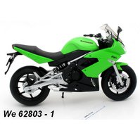 Welly 1:10 Kawasaki Ninja 650R (green), code Welly 62803, modely motocyklů