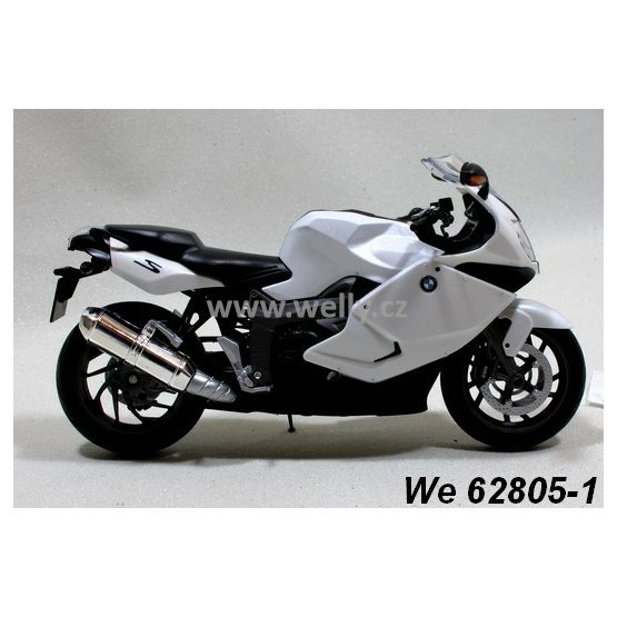 Welly 1:10 BMW K1300S (white), code Welly 62805, modely motocyklů