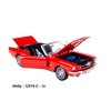 Welly 1:18 MOQ Ford 1964-1/2 Mustang Coupe (red) - code Welly 12519C, modely aut