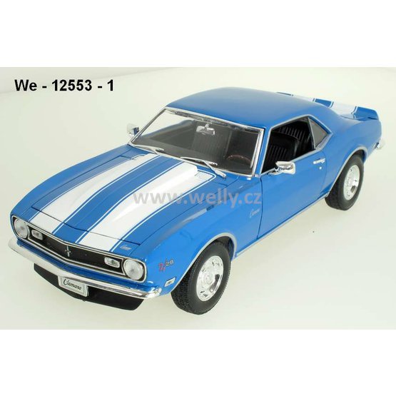 Welly 1:18 Chevrolet 1968 Camaro Z28 (blue) - code Welly 12553, modely aut