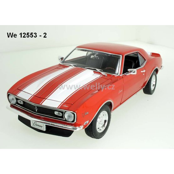 Welly 1:18 Chevrolet 1968 Camaro Z28 (red) - code Welly 12553, modely aut