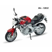 Welly 1:18 MOQ Aprilia Shiver 750 (red) - code Welly 12832, model motocyklu