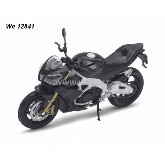 Welly 1:18 Aprilia Tuono V4 (black) - code Welly 12841, model motocyklu