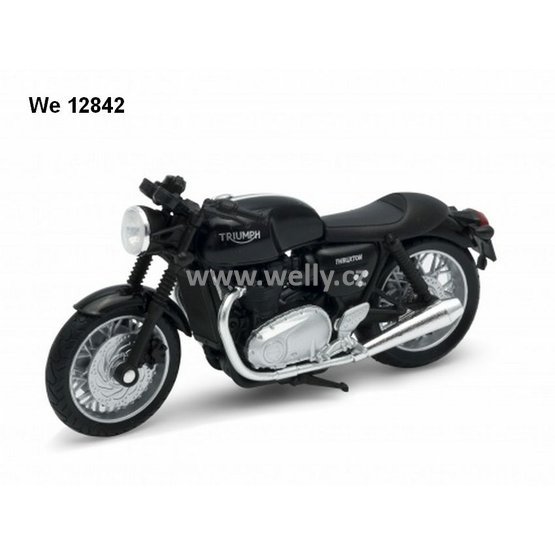 Welly 1:18 Triumph Thruxton 1200 (black) - code Welly 12842, model motocyklu