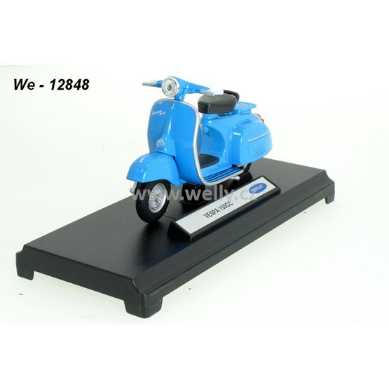 Welly 1:18 Vespa 1970 150 cc (blue) - code Welly 12848, model motocyklu