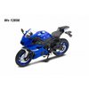 Welly 1:18 Yamaha YZF-R6 (blue) - code Welly 12856, model motocyklu