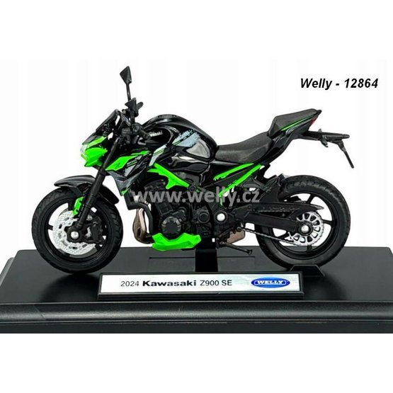 Welly 1:18 Kawasaki Z900 SE (green) - code Welly 12864, model motocyklu