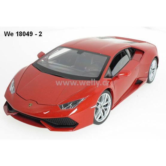 Welly 1:18 Lamborghini Huracán LP 610-4 (red) - code Welly 18049, modely aut
