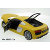 Welly Audi 2016 R8 V10 (yellow) - code Welly 18052, modely aut