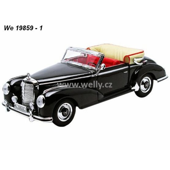 Welly 1:18 Mercedes-Benz 300S 1955 (black) - code Welly 19859, modely aut