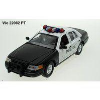 Welly 1:24 MOQ Ford 1999 Crown Victoria Police - code Welly 22082PT, modely aut