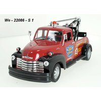 Welly 1:24 Chevrolet 1953 Tow Truck (red) - code Welly 22086S, modely aut