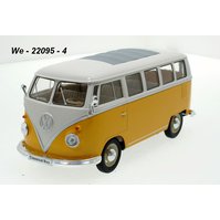 Welly 1:24 VW 1963 T1 Bus (yellow) - code Welly 22095, modely aut