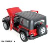 Jeep 2007 Wrangler Rubicon Soft top (red) - code Welly 22489H, modely aut