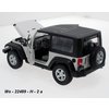 Jeep 2007 Wrangler Rubicon Soft top (white) - code Welly 22489H, modely aut