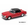 Welly 1:24 Peugeot 404 Cabriolet Soft Top (red) - code Welly 22494H, modely aut