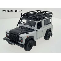 Welly 1:24 MOQ Land Rover Defender (cream) - code Welly 22498SP, modely aut