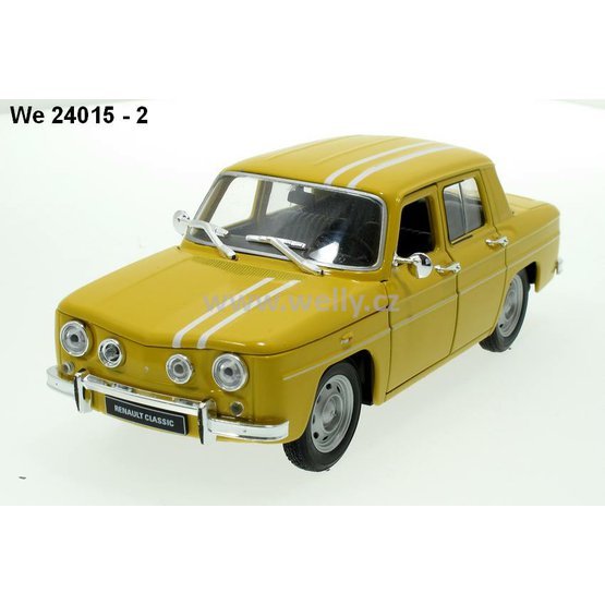 Welly 1:24 Renault 8 Gordini (yellow) - code Welly 24015, modely aut