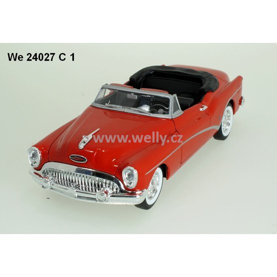 Welly 1:24 Buick Skylar 1953 convertible (red) - code Welly 24027C, modely aut