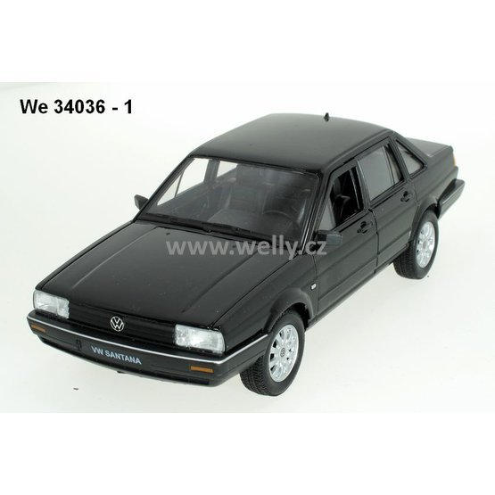 Welly 1:24 VW Santana (black) - code Welly 24036, modely aut