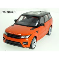 Welly 1:24 Land Rover Range Rover Sport (metallic orange) - code Welly 24059, modely aut