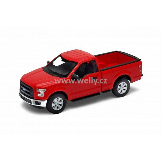 Welly 1:24 Ford 2015 F150 Regular Cab (red) - code Welly 24063, modely aut