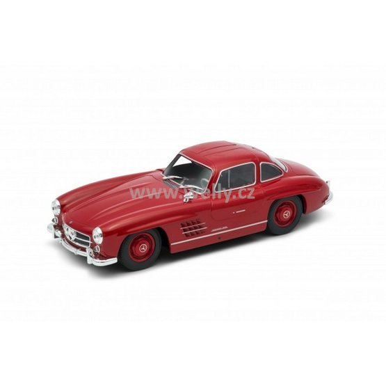 Welly 1:24 Mercedes-Benz 300 SL (red) - code Welly 24064, modely aut