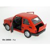 Welly Fiat 126 (red) - code Welly 24066, modely aut