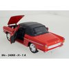 Renault Caravelle soft top (red) - code Welly 24068H, modely aut
