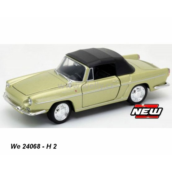 Welly 1:24 Renault Caravelle soft top (light green) - code Welly 24068H, modely aut