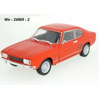 Welly 1:24 Ford Capri 1969 (red) - code Welly 24069, modely aut